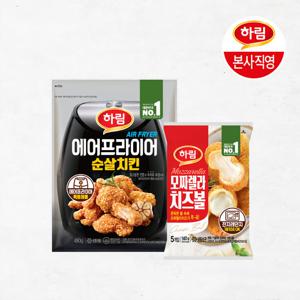 에어프라이어순살치킨480g+모짜렐라치즈볼140g