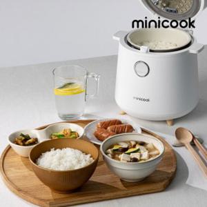 코쿤 MINICOOK 저당밥솥 자취생 1인가구 2인가구 당질저감 캠핑용 취향저격 화이트