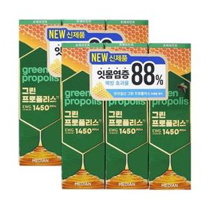 메디안 그린프로폴리스 치약 프레쉬민트 100g 3입 x2