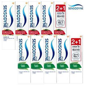 [땡큐온]센소다인 치약 100g x5개 오리지날 후레쉬 시린이충치