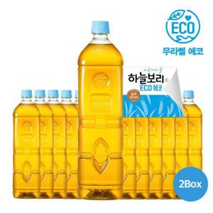 [웅진식품] 하늘보리 에코 무라벨 1.5L 12펫 2박스