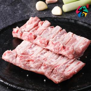 [고산한돈] 냉장육 생 등갈비(구이/찜용) 500g(1팩)