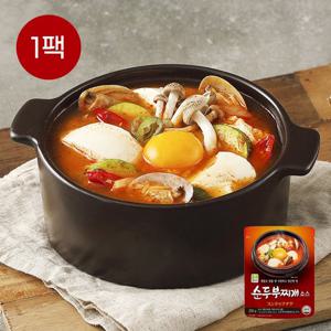 참스토리 순두부찌개 소스 250g x 5개 얼큰 해물 양념