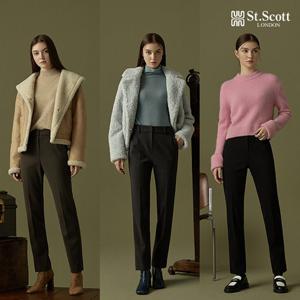 [St.Scott] 세인트 울라이크 히든밴딩 더블기모 팬츠 3종(여)