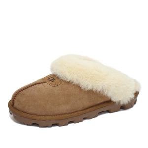 미국 어그 UGG 코케트 털슬리퍼 양털 스웨이드 방한 털신 체스트넛 5125-CHE