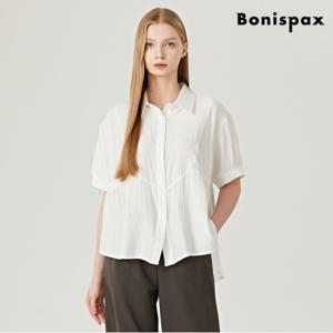 정상가:59,000원 | 데일리 심플 카라 루즈핏 반팔 셔츠 (XO2BA025L0)