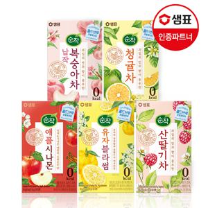 순작 콜드브루 0kcal 과일허브티 5종 20T 2+1개 골라담기