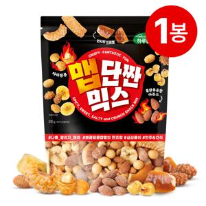 [하루견과] 맵단짠믹스 300g 1봉 / 마라땅콩,불닭볶음향아몬드