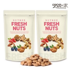 너트리 볶음사차인치 너트 500g x 2개