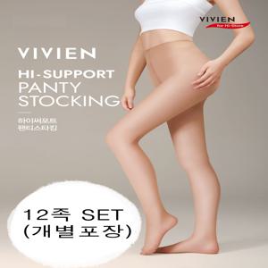 [12족set] 하이써포트 고탄력 팬티스타킹 PH5027