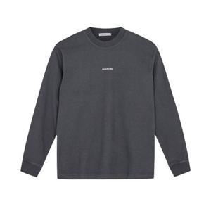 23FW ACNE STUDIOS 아크네 스튜디오 로고 롱 슬리브리스 긴팔 블랙 BL0279