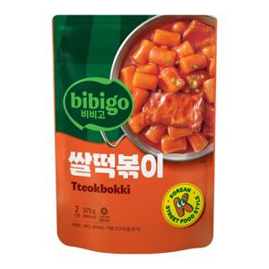 비비고 분식 쌀떡볶이 575G 4팩