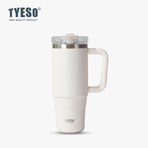 텀블러 대용량 빨대텀블러 보온보냉텀블러 스텐 차량용 손잡이 900ml