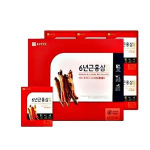 종근당건강 6년근 홍삼골드 80ml-60포 추석 명절 한가위 설 설날 홍삼 선물세트 어버이날 부모님 선물