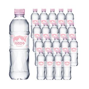 지리산수 핑크 500ml 20병 /생수전문배송