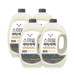 스마일 액체세제 2.5L 4개(총 10L) /세탁세제