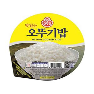 오뚜기 맛있는 실내 야외 즉석 오뚜기밥 210gX20개 / 아침대용 간편식