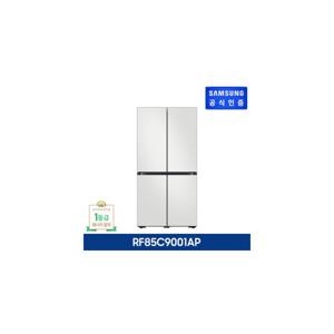 875L 삼성 비스포크 4도어 글라스 RF85C9001AP