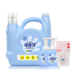 온더바디 세꼼마 핸드워시 3.5L 레몬향 +증정) 공병 2개 +리필 200ml 추가 증정