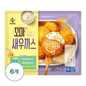 CJG씨제이 꼬마새우까스 250g X 6개