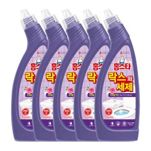 홈스타 락스와세제 후로랄파인 750ML 5개