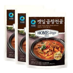 청정원 깻잎곱창전골 400g x 3개