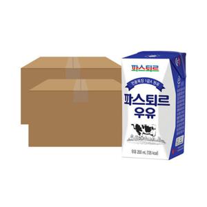 파스퇴르 전용목장 200mL 흰 멸균우유 20입 X 2박스 (40입)