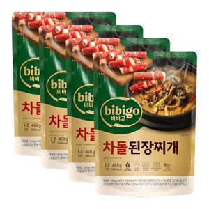 [CJ] 비비고 차돌된장찌개 500G X 4개