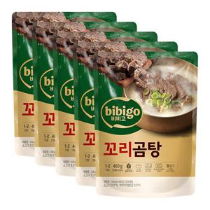 [CJ] 비비고 꼬리곰탕 460G X 5개