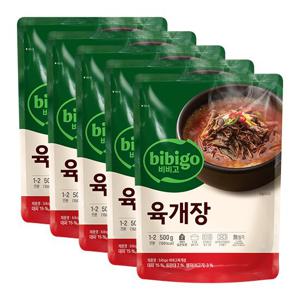 비비고 육개장 500g x 5개