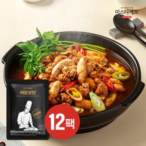 미스타셰프 해물알탕 550g 12팩