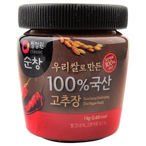 청정원 순창 100%국산고추장1kg