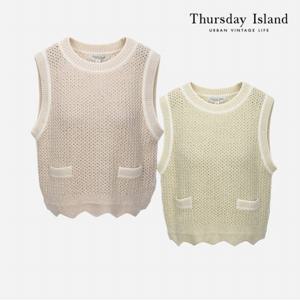 [Thursday Island] 꼬리사 베스트(T222MVT133W)