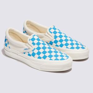 반스 체커보드 MTE Slip-on 슬립온 리이슈 98 블루 남여공용 VN000CWA0H71