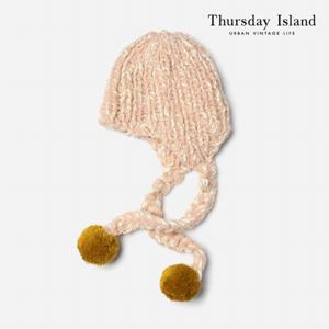 [Thursday Island] 니트 귀도리 모자(T228MCP243W)