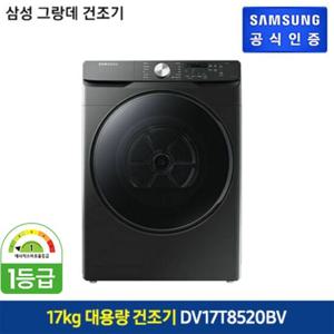 삼성 건조기 그랑데 17kg 블랙 DV17T8520BV