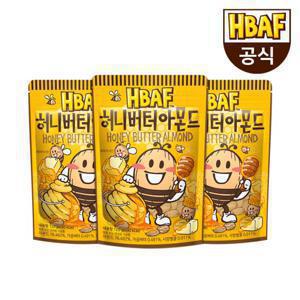 [본사직영] 바프 허니버터 아몬드 120g 3봉 세트