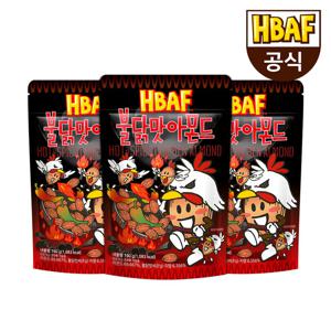 [본사직영] 바프 불닭맛 아몬드 190g 3봉 세트