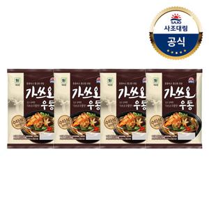 [사조대림] 대림선 가쓰오우동 229.4g x4개