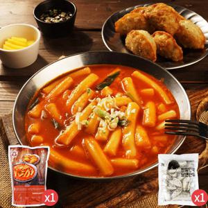 반야월할매 떡볶이만두세트 915g + 당면만두 420g