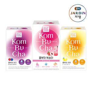 [쟈뎅] 아워티 콤부차 레몬10P+베리10P+복숭아10P (총 30P)