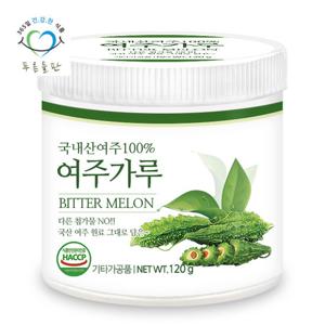 푸른들판 국내산 여주 열매 분말 120g 1통 가루 100%