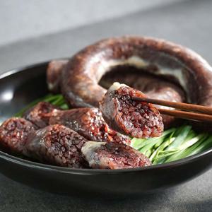 [HACCP인증]찰순대 1kg+돼지모듬내장(간허파염통위소창) 1kg