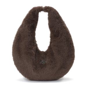 [베네통] Fur logo bag_6G6LDY06D23N