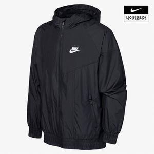 키즈 나이키 스포츠웨어 윈드러너 주니어 후드 리펠 재킷 NIKE FZ5516-010