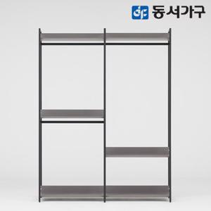 [동서가구] 몬티아 철제 시스템 셀프 드레스룸/1600 3단행거 DF643456