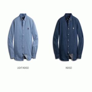 후아유 공용 스티브 데님 셔츠 Steve Denim Shirts_A WHYJE2333U