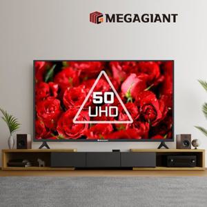 메가TV 50인치 UHD TV모니터 소형가전 원룸 아파트 중소기업TV Q5002UH 수도권스탠드(방문설치)