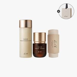 [코이][단백질2종세트] 마이크로 파우더워시 35g + 볼륨앰플 35ml (+페이스타올, 선물용 쇼핑백)