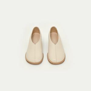 SS24 Olie Leather Loafer Salt-Cream